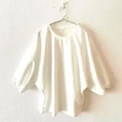 ☆【Dazy Designer】カットソー パフスリーブ ドロップショルダー M
