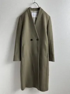 カシミヤ チェスターコート