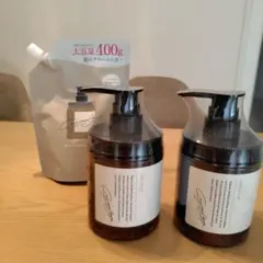 【新品未開封】coconeココネクレイクリームシャンプー2本+詰め替えの3点