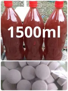 PSB（光合成細菌）1500ml ＆　培養錠 30錠 の出品です。バクテリアのサムネイル