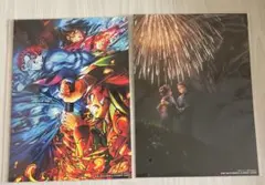 鬼滅の刃 劇場版 無限城編 イラストボード 猗窩座 入場特典　2セット　2種