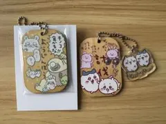 ちいかわ　労働プレート　キーホルダー　おで　モモンガ　ハチワレのサムネイル