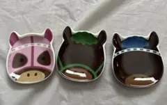 競馬　競走馬　豆皿　小皿のサムネイル