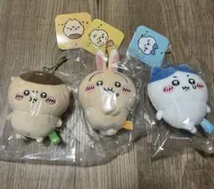 ちいかわ ハチワレ だらけくじ D賞 うさぎ モモンガ くりまんじゅう4点