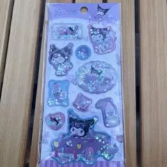 【正規品】Kuromi シール サンリオ公式　クロミ　ウォーターシール