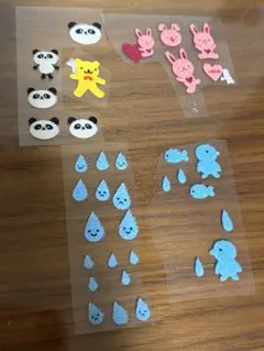 ふわふわシール　当時物　平成レトロ