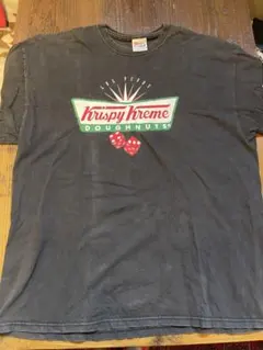 極美品　Krispy Kreme ロゴ 長袖Tシャツ グレー 2025年最新】クリスピークリームドーナツ tシャツの人気アイテム