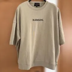 MONO-MART KANGOL ベージュ オーバーサイズ 半袖トレーナーのサムネイル