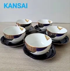 KANSAI デザートカップ  お茶呑み茶碗5客セット