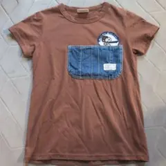 APPLE SMILE スヌーピー Tシャツ ブラウン 17韓国子供服