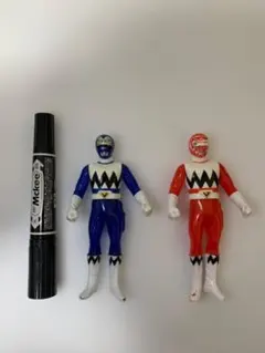 戦隊ヒーロー フィギュア　5体