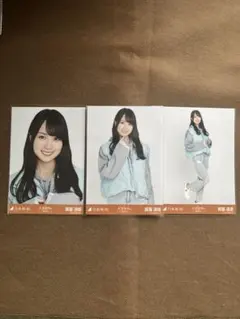 乃木坂46　賀喜遥香　ダウンベスト　生写真　コンプ