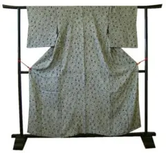 美品 夏物 お茶事に最適 駒絽の 5本絽 色無地（正絹）仕立上り＜M1129 