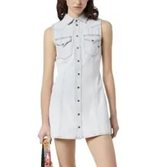 DIESEL デニムワンピース　ミニワンピースのサムネイル
