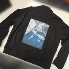 GU即完品 2001年宇宙の旅 デニムジャケット 黒 美品