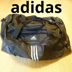 アディダスadidasボストンバック黒ブラック旅行合宿サッカーバスケ野球剣道