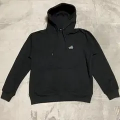 【コンバース】ブラックパーカー M胸に緑のコンバースの刺繍　コットン100%