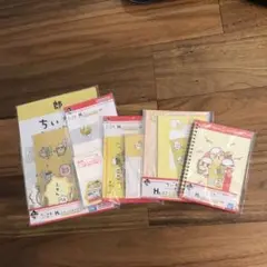 一番くじ　ちいかわ　H賞　ステーショナリーセット　全5種