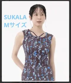 SUKALA フルーツプリントクロスタンクトップ ブラックLL - メルカリ