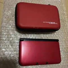 ニンテンドー3DS LL レッド 専用ケース付き