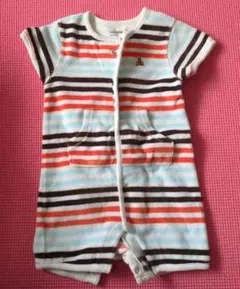 babyGap ストライプロンパース 70