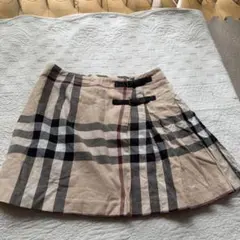 BURBERRY LONDON プリーツスカート チェック柄 160A - メルカリ