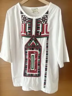 forte forte イタリア　刺繍　半袖シャツのサムネイル