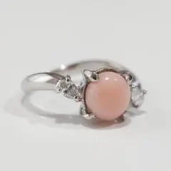 Pt900 コンクパール 0.85ct ダイヤモンド 1.13ct リング - メルカリ