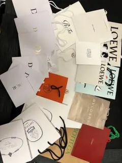 高級ブランド ショップ袋 セット　21枚