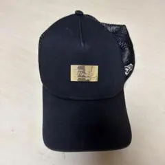 NEW ERA メタルプレート キャップ ブラック