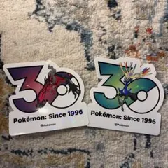 ポケモン韓国限定30周年記念ステッカー ミライドン コライドン - メルカリ