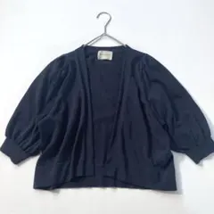 【ノンノン様専用】ユナイテッドアローズ　五分袖 ショートカーディガン ボレロ