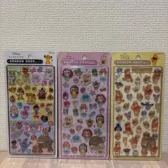 ［正規品］ボンボンドロップシール　クラシック　プリンセス　プーさん　3種セット
