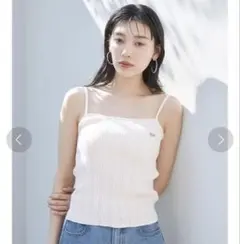 SNIDEL スナイデル LACOSTE ラコステ キャミニットプルオーバーのサムネイル