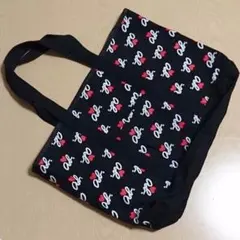 アニエスベー　コットン/キャンバス製トートバッグ(チャーム付)