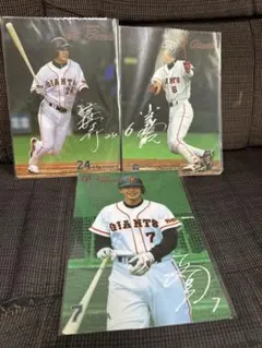 ジャイアンツ / サイン入り下敷き ジャイアンツ / サイン入り下敷き 読売ジャイアンツ - 読売巨人