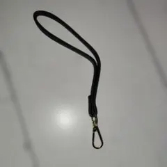 ナイロン製ストラップ 黒 編み込みデザイン