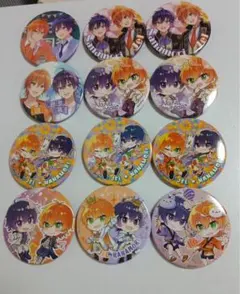 すとぷり ジェル　ななもり 缶バッチ 12個セット