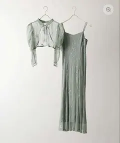 パーティードレス　ボレロ付き