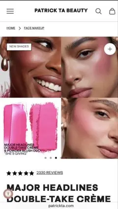 今月まで出品　PATRICK TA ファンデーション 今月まで出品 PATRICK TA ファンデーション 今月まで出品