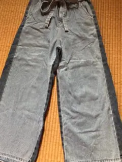 デニム ワイドパンツ