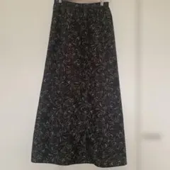 ペイズリー柄 マキシスカート サイズＬ