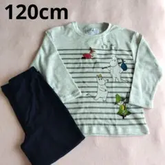 新品未使用 ムーミン キッズパジャマ 長袖パジャマ 120cm