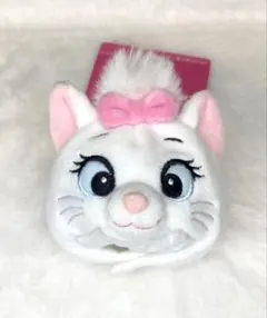 【新品未使用】マリーちゃん　ファンキャップ　キーチェーン　ディズニー