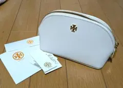 Tory Burch トリーバーチ ポーチ ホワイト