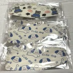 個包装　犬30枚クマ10枚合計40枚デザインマスク 立体不織布マスク　子供S