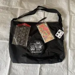 drug store's 折りたたみエコバッグ アイマスク　ハンドタオルセット