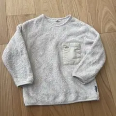 ユニクロ　フリース　ボア　トレーナー　110