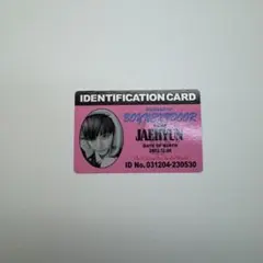 BOYNEXTDOOR ジェヒョンIDカード HOW weverse album