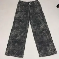 【美品】ZARA ザラ ケミカルウォッシュ デニムパンツ EUR38 モード